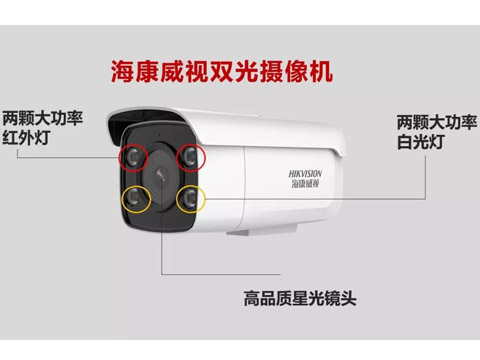 雙補光日夜全彩攝像機 雙補光日夜全彩攝像機